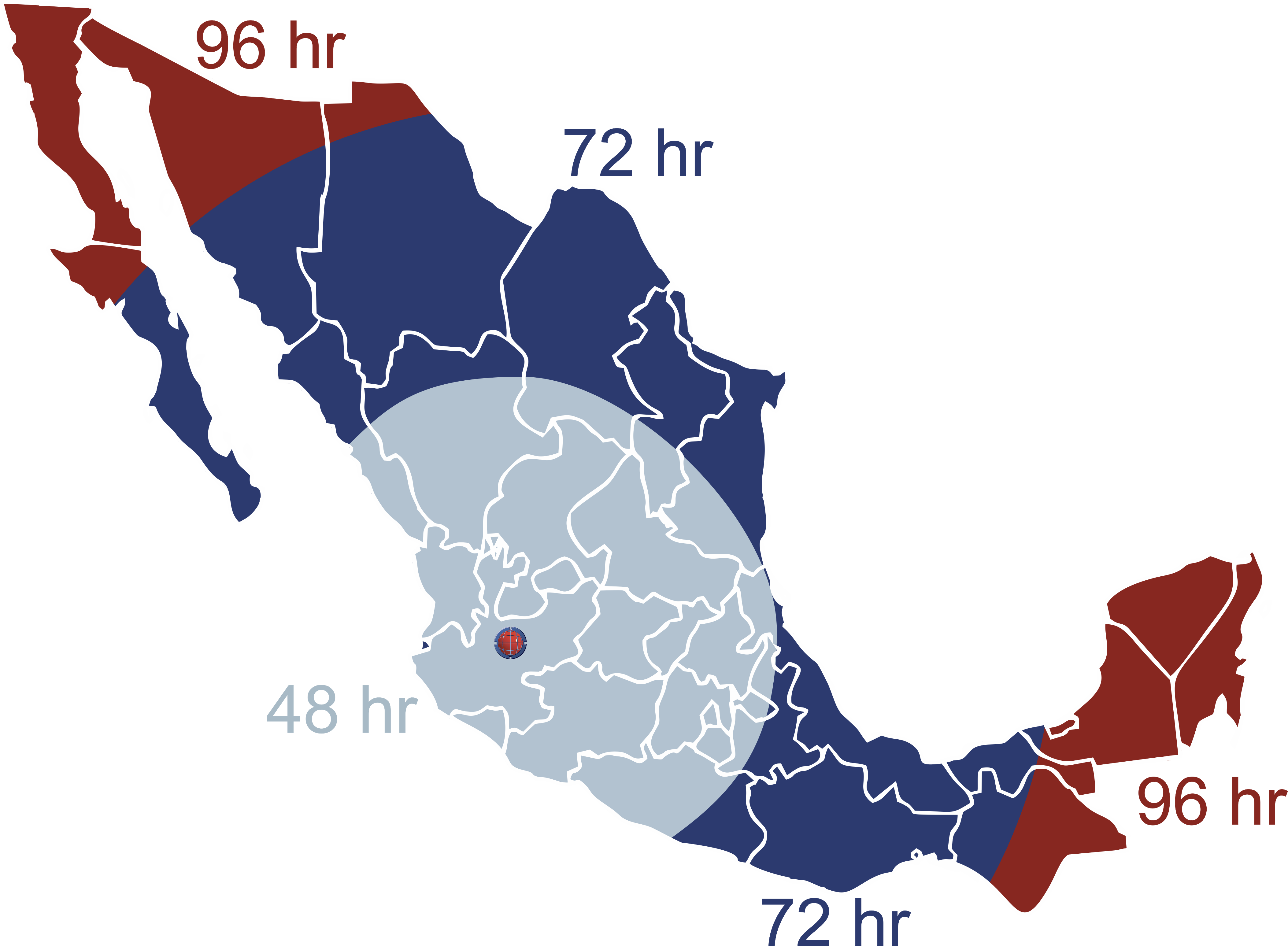 mexico tiempo de entrega_